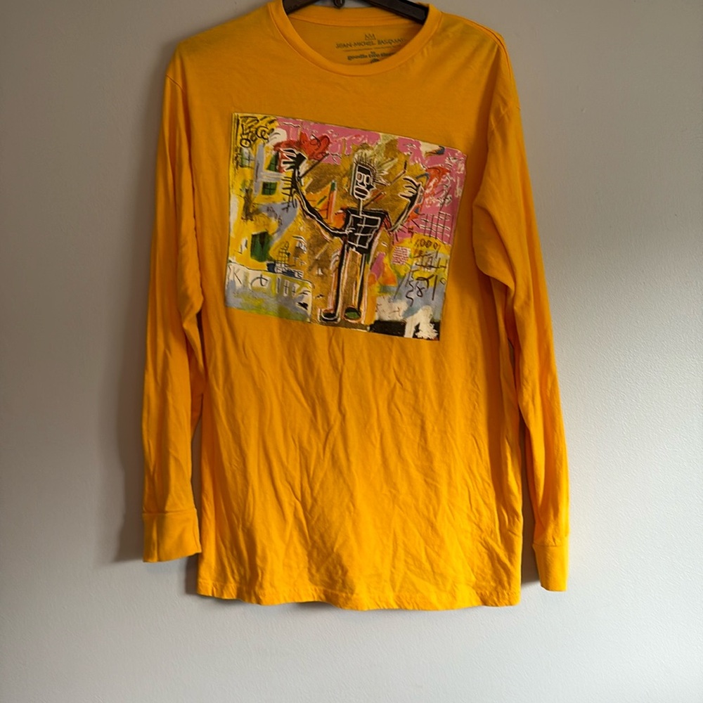 JEAN-MICHEL BASQUIAT by Goodie Two Sleeves, size M/L, NWT